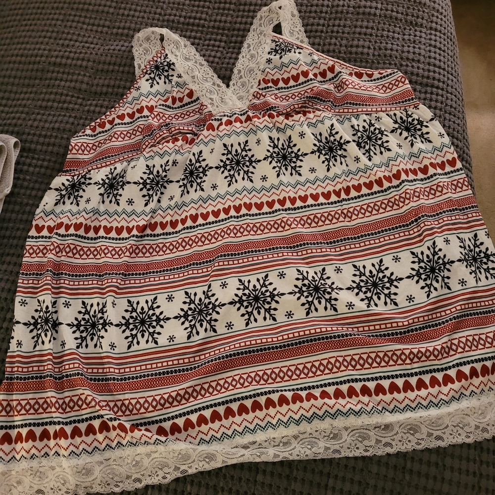 NBW Snowflake Print Contrast Lace Backless Short Dress